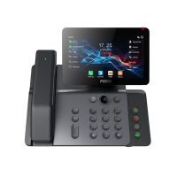 telefono ip fanvil v66 pro gris oscuro 20 lineas pantalla 7