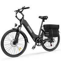bicicleta electrica eskute c202 250w 48v175ah 26 accesorios - negro