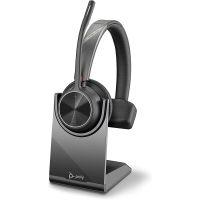 poly voyager 4310 uc auricular inalambrico monoaural con base de carga negros