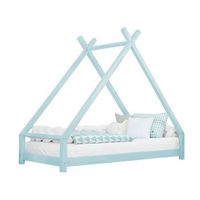 cama tipi infantil tahuka 120 x 190 azul claro