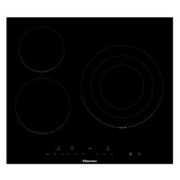 hisense e6322c placa vitroceramica 3 zonas 60cm negra