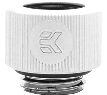 EK-HDC Tube Fitting - 12 mm G1/4, White, White