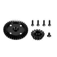 kit de engranajes conicos lc racing 15t  37t piezas de repuesto para todos los modelos 114 emb