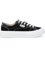 de no name - reset sneaker woman canvas black