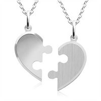 colgante de plata 925 con dos cadenas de plata