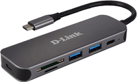 d-link dub-2325 5-in-1 usb-c hub card reader