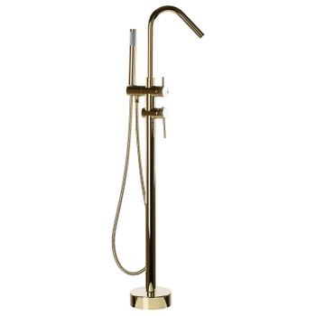 Grifo Independiente Para Bañera O Ducha Dorado Estilo Moderno Victoria