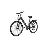 bicicleta electrica urbana pixar city 1 bateria 36v 128ah shimano 7 velocidades color plata frenos fiables y uso