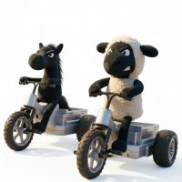 cl-18040 pequeno cordero rtr 24g rwd coche rc triciclo motocicleta control proporcional completo vehiculos a control re