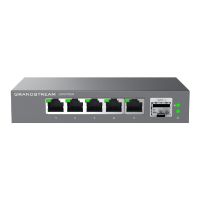 switch grandstream gwn7700m 5 puertos 25g ethernet plug-and-play compacto