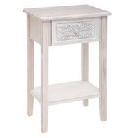 mesilla de noche hina blanca h675cm