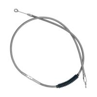 cable de embrague harley-davidson fxstb drag specialties acero trenzado