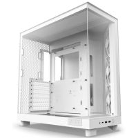 nzxt h6 flow mid tower cristal templado usb-c blanca