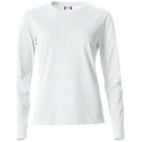 c-clique camiseta manga larga basic para mujer