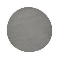 alfombra redonda de lana alfombra decorativa tejida a mano salon 140 cm gris vasco