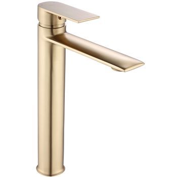 Grifo De Lavabo Rea Veneta Brush Gold High