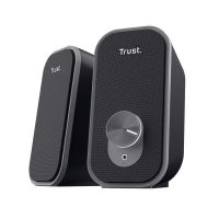 altavoces trust 20 alambricos 12w con conector 35 mm y carcasa abs