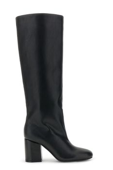 botas elásticas efecto piel black 37
