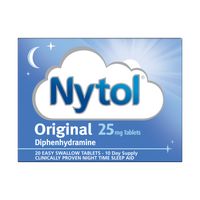 nytol diphenhydramine 25mg original