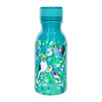 botella termo 40 cl  azul claro silicona  18 x 7 x 7 cm