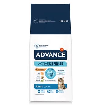 Advance 2 x 10 / 15 kg pienso para gatos - Pack Ahorro - Adult con pollo - 2 x 15 kg