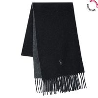 polo ralph lauren bufanda bufanda reversible en mezcla de lana para hombre