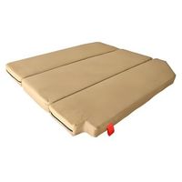 colchon para mercedes marco polo horizon - 8cm de grosor con hr 30kgm3 y 3cm de viscoelastica - beige