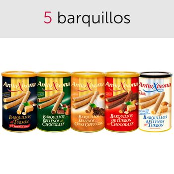 Pack de 5 barquillos