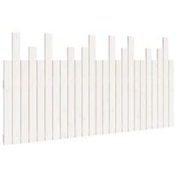 cabecero de cama pared madera maciza pino blanco 1595x3x80 cm vidaxl