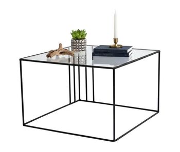 Mesa de centro cuadrada de metal