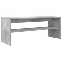 mueble de tv  mueble de salon  gabinete de tv gris concreto 100 x 35 x 40 cm