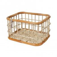 basil cesta gren life rattan 18 litros marron natura
