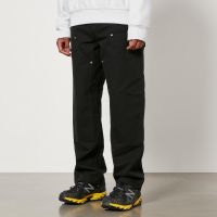 carhartt wip double-knee cotton-canvas trousers - w32l32