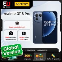 version europea del realme gt 8 pro 5g camara teleobjetivo de 200 mp con ultra clarity procesador snapdragon 8 elite gen 5 bateria de 7000 mah y carga de 120 w