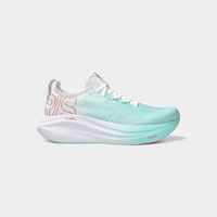 asics zapatillas de running gel-nimbus 27 illuminate mint white para mujer