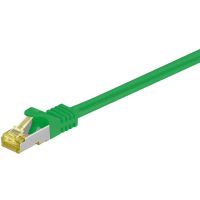 cable de red goobay 91568 025 m cat7 sftp verde