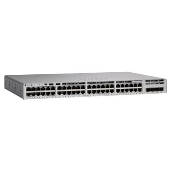 Conmutador Cisco Catalyst 9200L 48 Puertos PoE+ Gestionado L3 Gigabit Ethernet