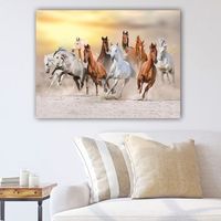 pintura decorativa lienzo 46918740570100 multicolor 70x100 cm