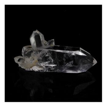 Cuarzo Biterminado - Piedra Natural De Francia, Bourg D'oisans - Cristal Raro Y Auténtico | 24.97 Ct - Certificado De Autenticidad Incluido | 32 X 17