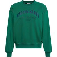 calvin klein jeans polar logo graphic crewnec para mujer