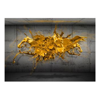 Papel Pintado 3d - Yellow Splash (300x210 Cm)