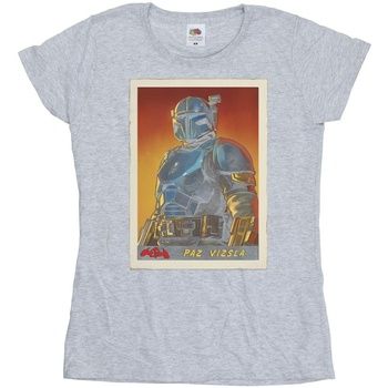 Disney Camiseta manga larga The Mandalorian para mujer