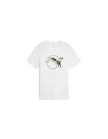 camiseta puma graphics iii b nino blanco
