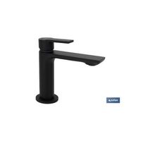 grifo monomando lavabo negro mate  25mm modelo kerch