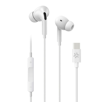 auriculares cable usb-c blanco
