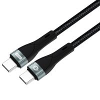 conceptronic cable de carga rapida usb-c pd 30 100w 20v5a 480mbps con chipset e-mark 12m negro