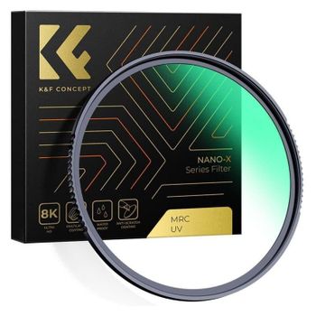 Filtro UV K&F CONCEPT Nano-X 105mm Multirrevestido Resistente Slim