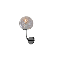 aplique ikarus en hierro cromado pulido 1 luz 14 p20 bl213-ap1-cr