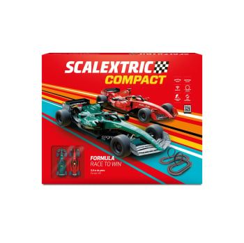 Circuito Scalextric Compact en escala 1:43 Fórmula Race to Win 5,6 m +4 años