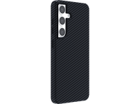 funda movil - isy isc 3738 samsung galaxy s24 fibra de carbono negro